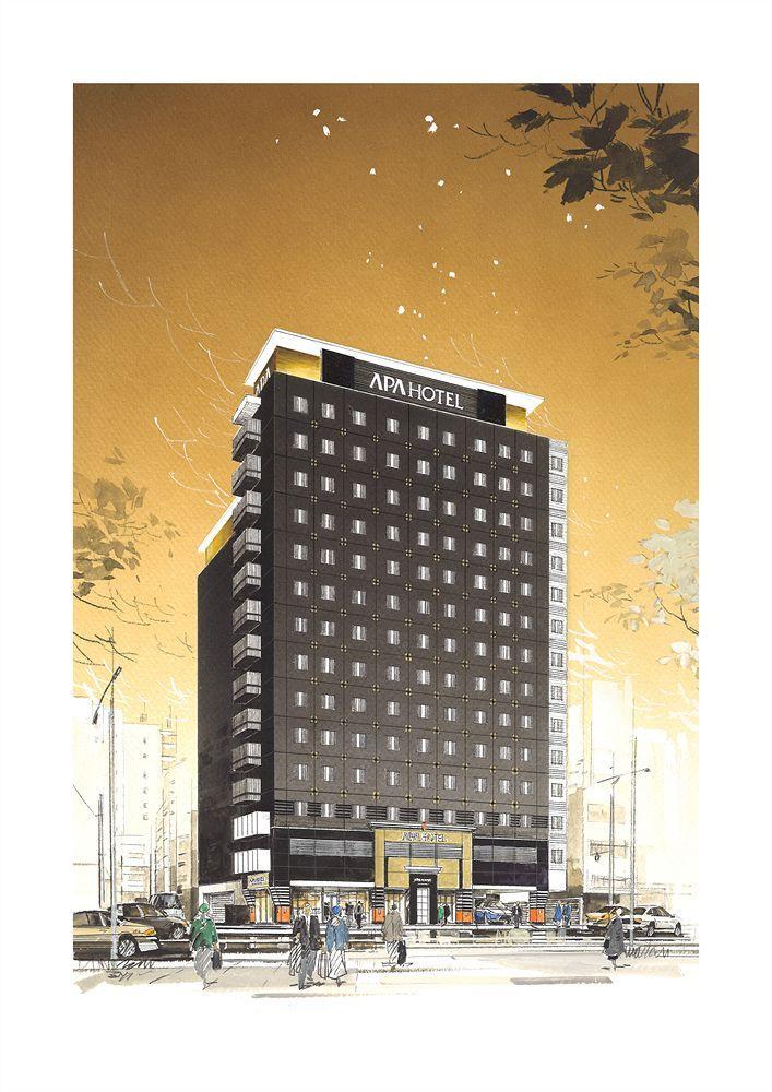 Apa Hotel Higashi Nihombashi Ekimae Präfektur Tokio Exterior foto