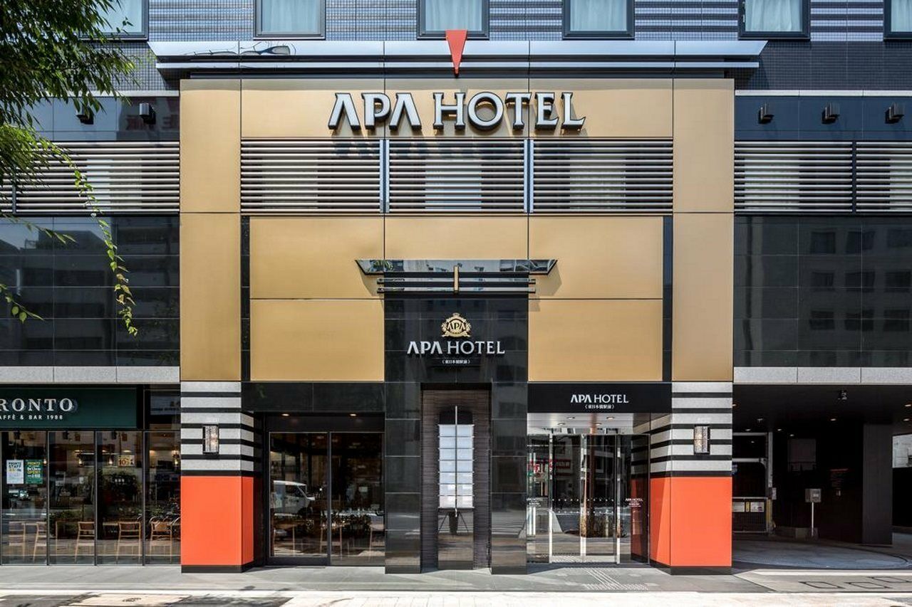 Apa Hotel Higashi Nihombashi Ekimae Präfektur Tokio Exterior foto